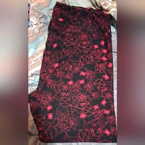 Lularoe TC2 Spider Web Leggings Halloween
